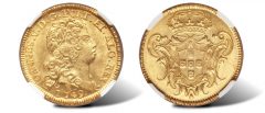 Brazil, Joao V gold 3200 Reis 1749R