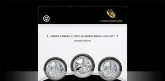 US Mint Grand Canyon Quarter Three-Coin Set Available Grand Canyon Quarter Three-Coin Set