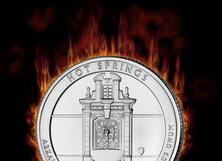 US Mint Sell Out Looms for Hot Springs 5 Oz Silver Uncirculated Coin Hot Springs 5 Oz Silver Uncirculated Coin