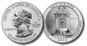 Hot Springs National Park 5 Oz Silver Uncirculated Coin Available April 28 Hot Springs Uncirculated Coin