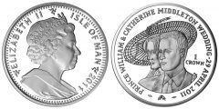 Isle of Man Royal Wedding Coin