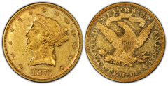 1875 $10 Liberty Head Gold
