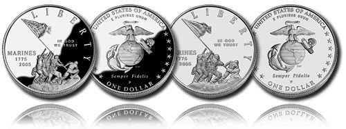 2005 Marine Corps 230th Anniversary Commemorative Coins
