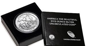 Yellowstone 5 Oz Silver Uncirculated Coin Available May 17