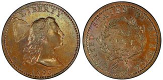 PCGS to Exhibit High Desert Collection at Chicago ANA World’s Fair of Money Show 1793 Liberty Cap cent