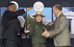 Olympic National Park Quarter Ceremony Photo