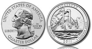 Vicksburg 5 Oz Silver Bullion Coin Release