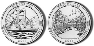 US Mint Announces Vicksburg and Chickasaw Quarter Launch Ceremony Dates Vicksburg and Chickasaw Quarters