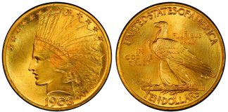 PCGS Will Host, Sponsor Rare Coin Exhibits at ANA’s Chicago World’s Fair of Money 1908 motto $10