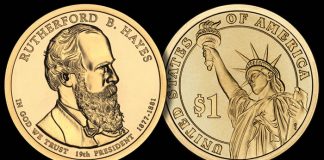 Hayes Presidential Dollar Launch Ceremony and Coin Exchange on August 18 Rutherford B. Hayes Presidential Dollar