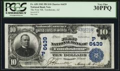 Tombstone, AZ – $10 1902 Plain Back Fr. 628