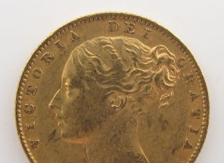 Rare 1880 Australian Gold Imperial Sovereigns Offered in Salisbury Auction 1880 Australian Gold Imperial Sovereign