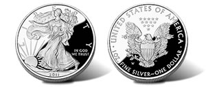 2011 Proof American Silver Eagle Coin