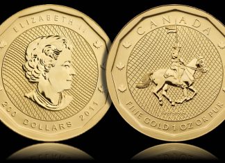2011 RCMP Gold Bullion Coin Announced 2011 RCMP Gold Bullion Coin