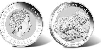 2012 Australian Silver Koala Coins Availability 2012 Australian Silver Koala Coin (1 oz)
