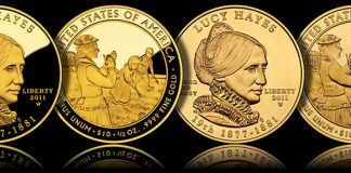 2011 Lucy Hayes First Spouse Gold Coins Released by US Mint Proof and Uncirculated 2011 Lucy Hayes First Spouse Gold Coins