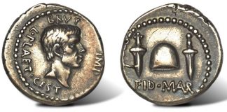 Heritage Long Beach World and Ancient Coins Auction Realizes $20.5M+ The Immortal Ides of March Denarius Coin