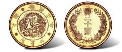 Yung Hi gold 20 Won Year 3 (1909)