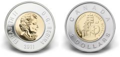 2011 Boreal Forest $2 circulation coin