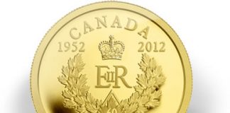 Royal Canadian Mint’s Newest 2011-2012 Collector Coins Revealed 2012 $5 Royal Cypher Diamond Jubilee Gold Coin