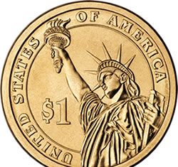 Release Dates for 2012 Presidential $1 Coins Reverse of Presidential $1 Coin