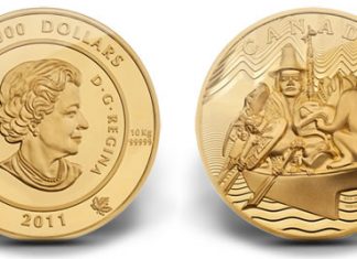 Royal Canadian Mint Strikes World’s First 10-Kilo 99.999% Pure Gold Coin Royal Canadian Mint 10-Kilo 99.999 Pure Gold Coin