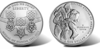 Medal of Honor Coins Get 11th Hour Boost From Texas Coin Dealer 2011 Medal of Honor Silver Uncirculated Coin