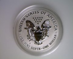2011-P Reverse Proof American Silver Eagle (reverse)