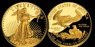 US Mint Sales: American Eagle Proof Coins Outperform 2011-W $25 American Gold Eagle Proof Coin
