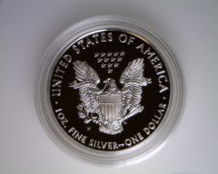 2011-W Proof American Silver Eagle (reverse)
