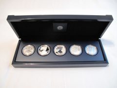 American Silver Eagle 25th Anniversary Set - Opened Case