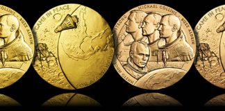 New Frontier Gold Medal Awarded to Astronauts, Bronze Medals for Public New Frontier Bronze Medals