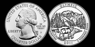 Olympic National Park 5 Oz Silver Uncirculated Coin Launches Olympic National Park Five Ounce Silver Uncirculated Coin