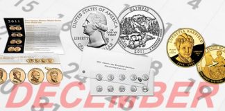 Few US Mint 2011 Product Releases Remain, Holiday Deadlines Approach Upcoming US Mint Product Releases