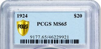 PCGS Announces Coin Grading Contest at 2012 FUN Convention 1924 $20 MS65 Saint-Gaudens Double Eagle