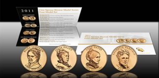 2011 First Spouse Bronze Four-Medal Set Available 2011 First Spouse Bronze Four-Medal Set
