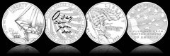 2012 Star-Spangled Banner Gold and Silver Commemorative Coin Designs