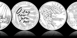 2012 Star-Spangled Banner Commemorative Coin Designs Revealed 2012 Star-Spangled Banner Gold and Silver Commemorative Coin Designs