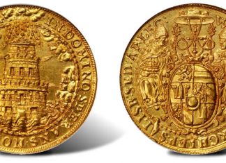 Stack’s Bowers and Ponterio 2012 NYINC Auction Offers 2,900+ Coin, Money Lots AUSTRIA Salzburg 8 Ducats