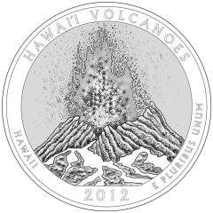 Hawai’i Volcanoes National Park Quarter and Silver Coin Design