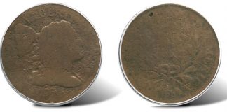 Plain Edge 1795 S-79 Large Cent Featured in Heritage Orlando FUN US Coin Auction Plain Edge 1795 S-79 Large Cent
