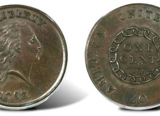 Cent and Half Eagle Coin Each Bring $1.38M in Heritage’s $64M+ FUN Auction 1793 Chain Cent