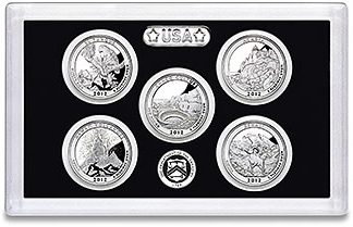 2012 ATB Quarters Silver Proof Set Available 2012 America the Beautiful Quarters Silver Proof Set
