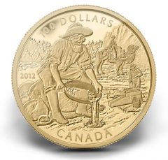 2012 CARIBOO GOLD RUSH ANNIVERSARY COIN