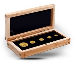 2012 GOLD MAPLE LEAF SET