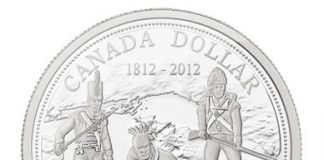 First Canadian 2012 Collector Coins Revealed by Mint 2012 WAR OF 1812 ANNIVERSARY SILVER DOLLAR