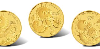 2012 Year of the Dragon Gold Coins Depict Prosperity, Longevity and Success 2012 Year of the Dragon Gold Coins - Prosperity, Longevity and Success
