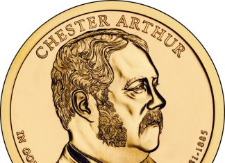 2012 Presidential $1 Coin Images Reveal Designs Chester Arthur Presidential Dollar