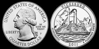 Vicksburg National Military Park 5 Oz Silver Uncirculated Coin Launches Vicksburg National Military Park 5 Ounce Silver Uncirculated Coin