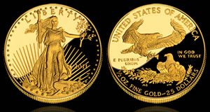 2011-W $25 Proof American Gold Eagle Coin Sells Out 2011-W $25 Proof American Gold Eagle Coin